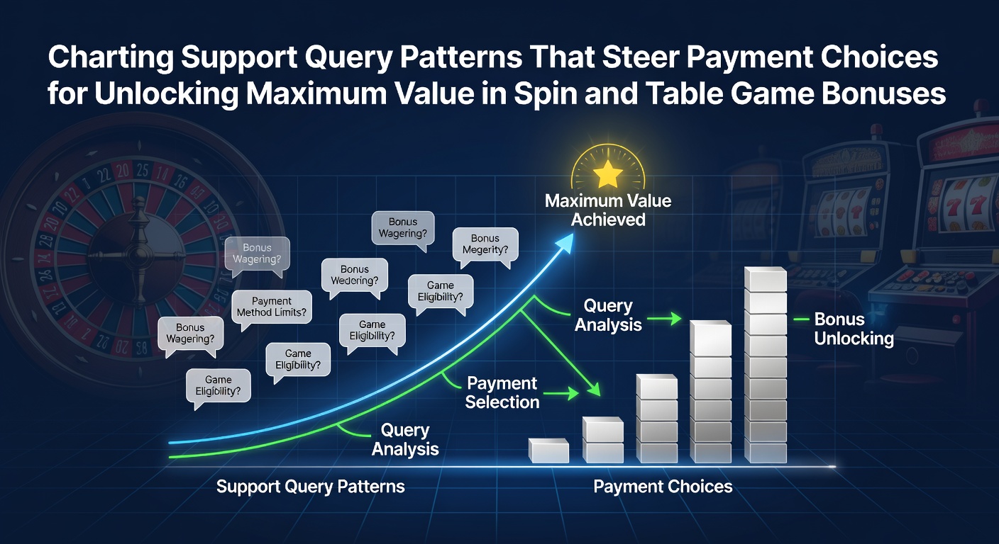 Analyse von Support-Anfragemustern in Online-Casinos mit Fokus auf Zahlungsoptionen und Bonusstrukturen