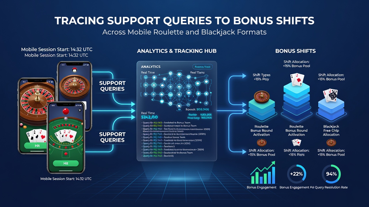Datenvisualisierung von Bonusverschiebungen durch Support-Anfragen in mobilen Spielen
